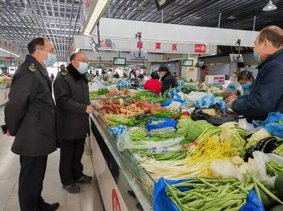 江苏战疫全景图丨宿迁:城市“静下来”保供“动起来”