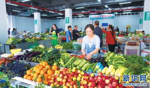 湖北竹山 农贸市场升级改造让群众 菜篮子 拎出幸福感